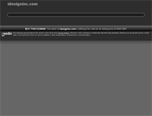 Tablet Screenshot of idesigninc.com